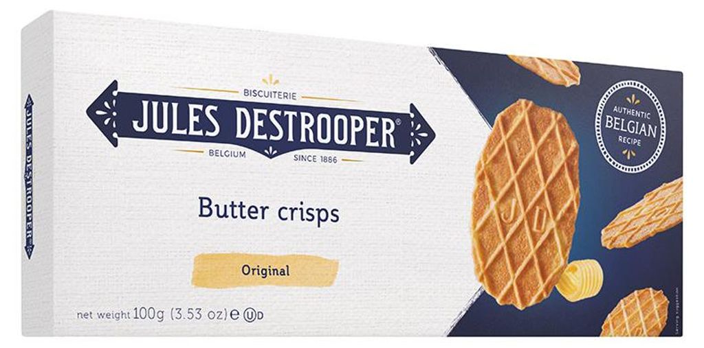 Jules Destrooper Maslane Crispy 100g Zdjęcie produktu 