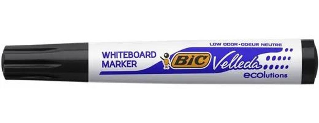 BIC Whiteboard Velleda ECOlutions 1701, 12 kusov, Čierna, Obrázok produktu 