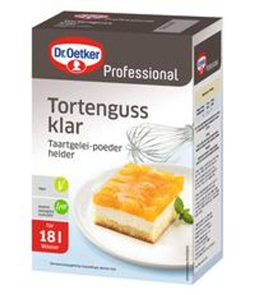 Dr. Oetker 666708001 Dr. Oetker Tortenguss klar  1,0 kg, 1 Image du produit 