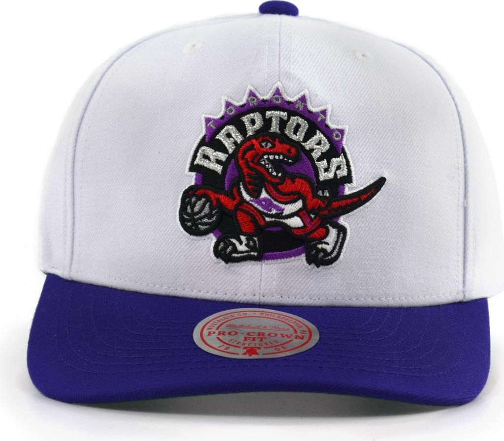 Mitchell & Ness NBA Team 2 Tone 2.0 Pro Snapback HWC Toronto Raptors white/purple
