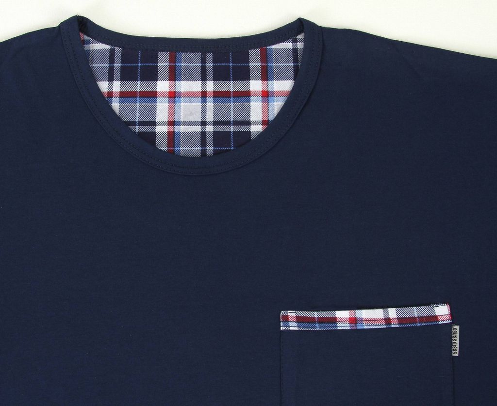 sesto senso Pyjama Homme Coton 100% - Ensemble 2 Pièces avec Pantalon