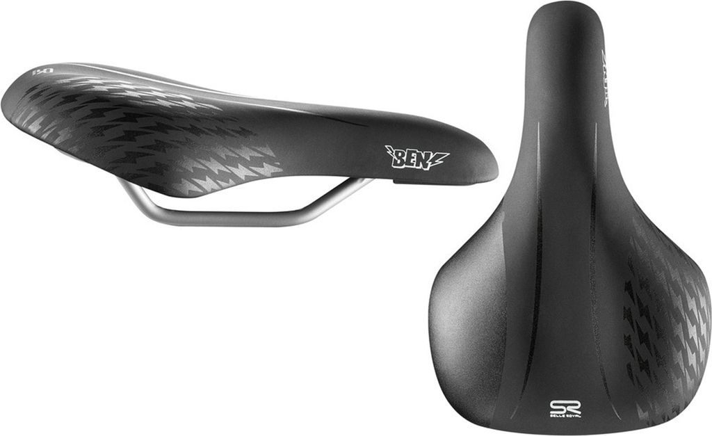 Selle Royal Ben Kids Sella nera 290 mm Sella in acciaio Immagine del prodotto 