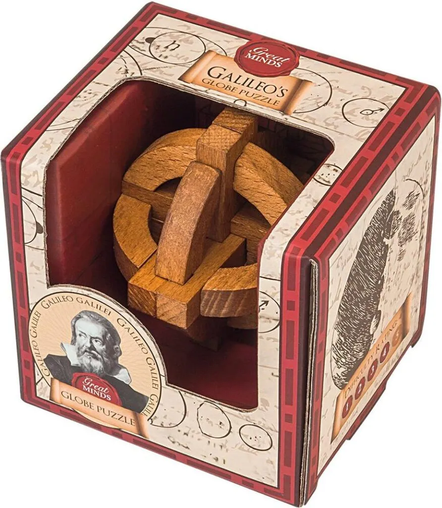 Galileo's Globe Puzzle de Great Minds - Casse-tête en bois scientifique