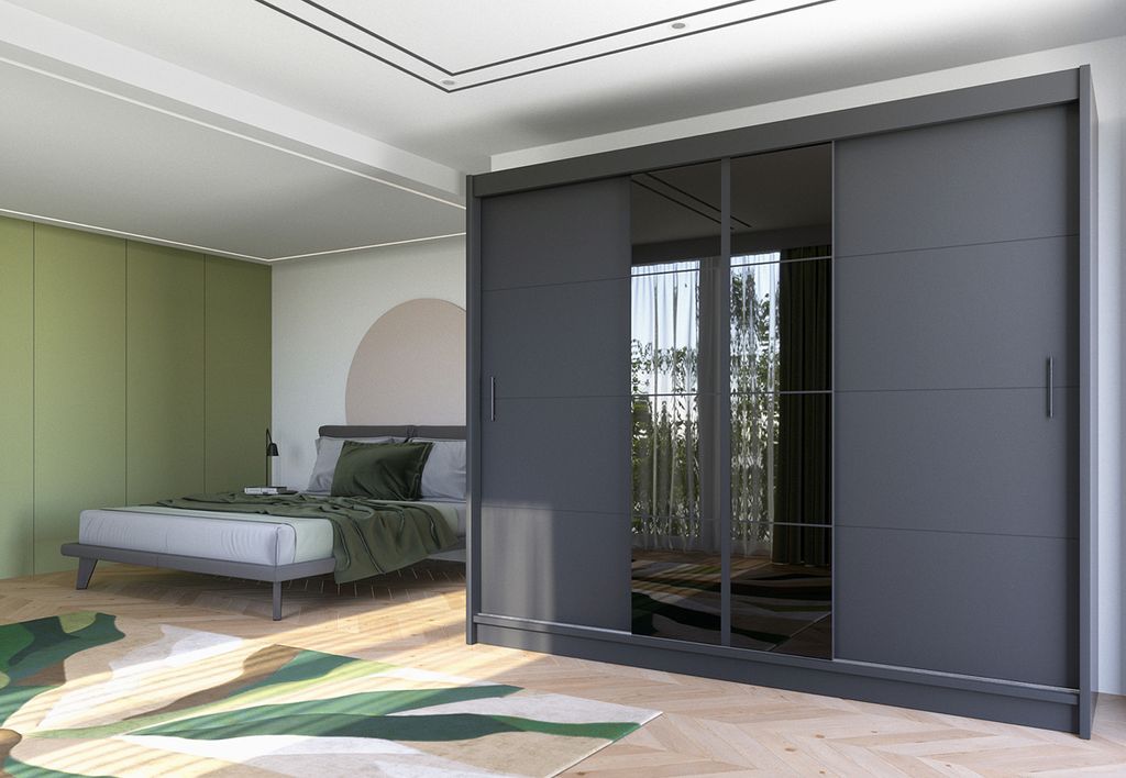 Spiegelschrank 250 JOLANTA - Graphit