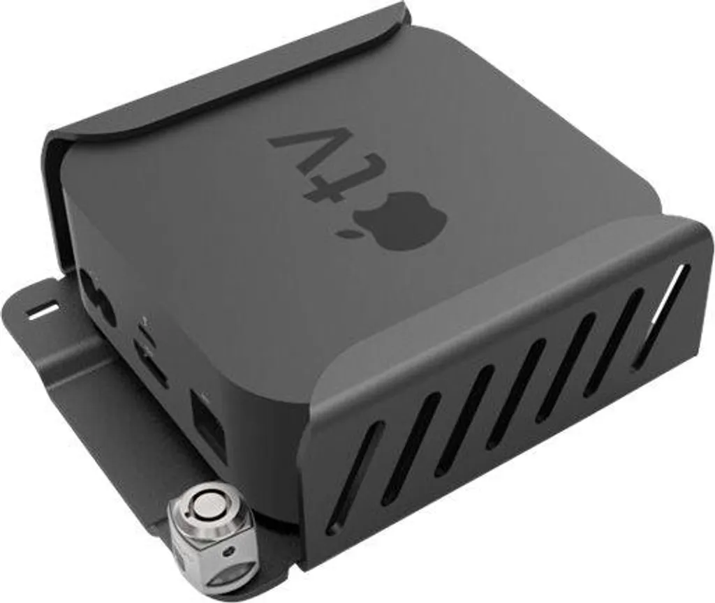 Compulocks Maclocks Support Sécurisé pour Apple TV 4ème Génération - Noir - 4