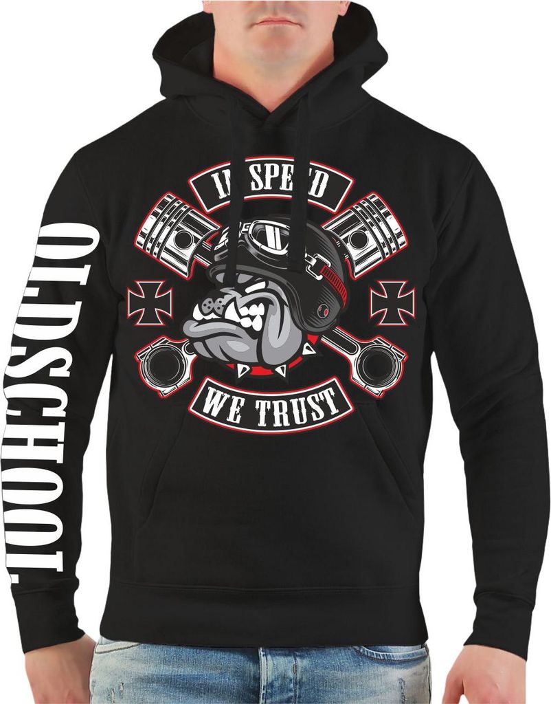 Herren Kapuzenpullover In Speed we Trust