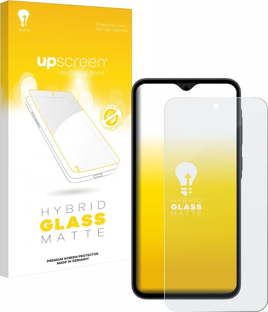 upscreen Entspiegelungs Schutzglas für Samsung Galaxy A35 5G Schutzfolie Panzer Folie Glas Display Schutz matt
