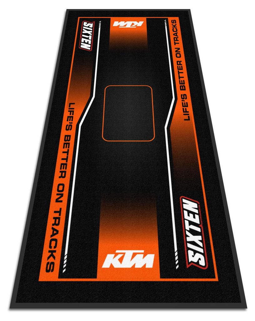 Tappetino moto SIXTEN per KTM 95x200 - Tappetino moto Immagine del prodotto 