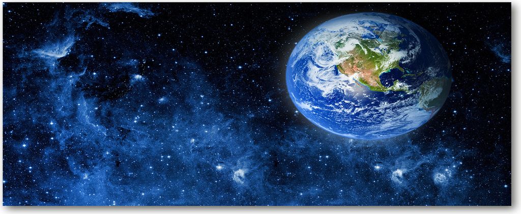 Tulup Glas-Bild Wandbild aus Glas - 125x50 - Wandkunst - Wandbild hinter gehärtetem Sicherheitsglas - Dekorative Wand für Küche & Wohnzimmer ...