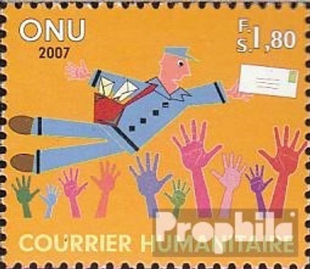 Briefmarken UNO - Genf 2007 Mi 583 (kompl.Ausg.) postfrisch Produktbild 