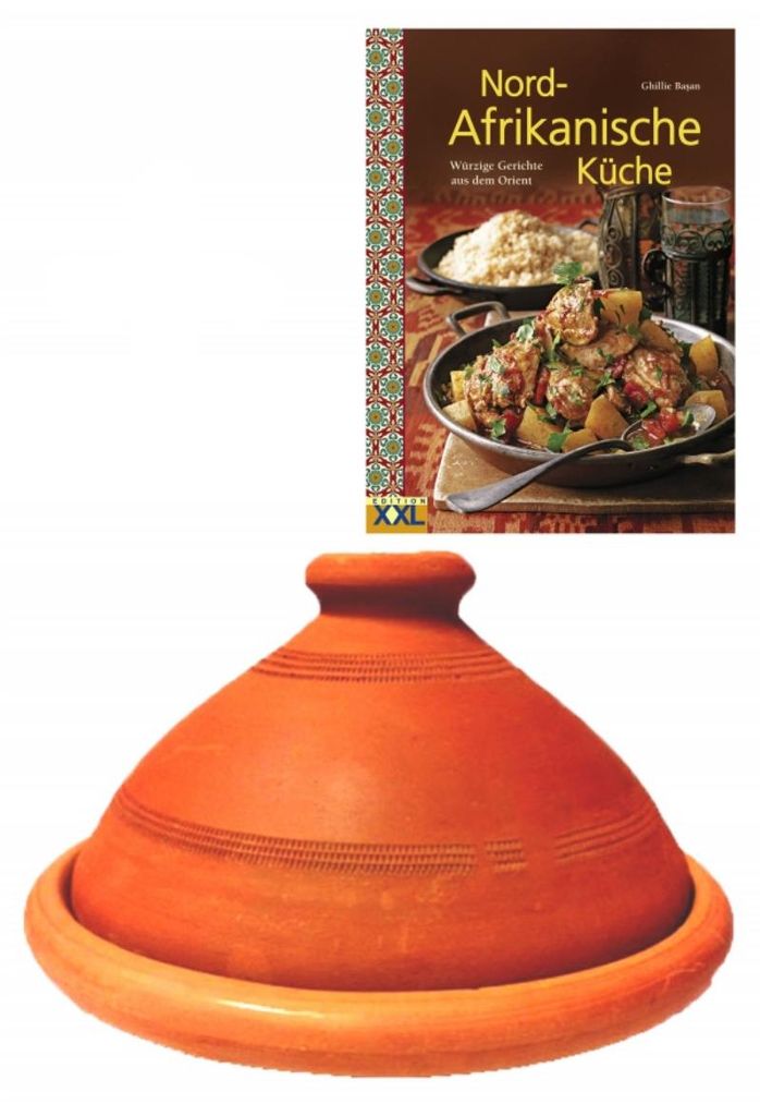 lot de 2, ORIGINAL Tajine Touareg Ø 26 cm + livre de Image du produit 