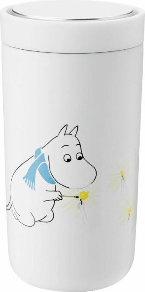 Stelton x Mumin To Go Click - Isolierbecher 0,2 Liter, frost
