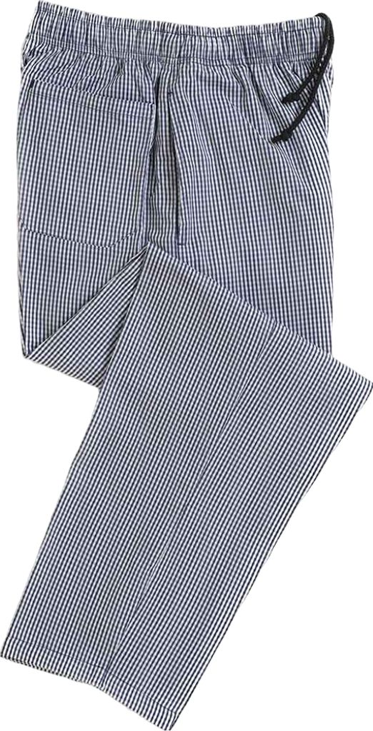 Dennys - Kochhose für Herren/Damen Unisex PC7359 (M) (Blau/Weiß)