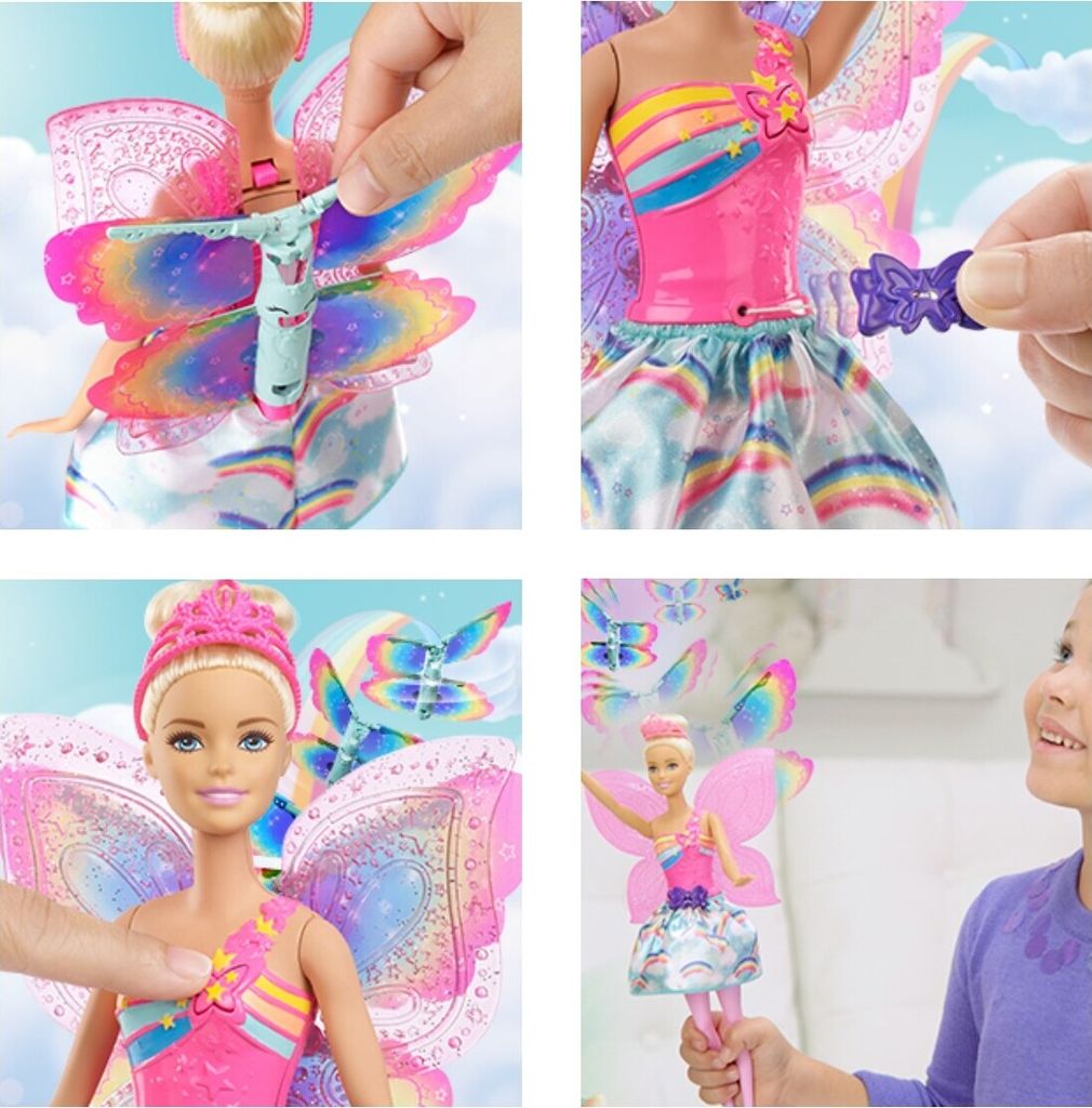 Barbie Dreamtopia Regenbogen-Königreich Magische Flügel-Fee Produktbild 21