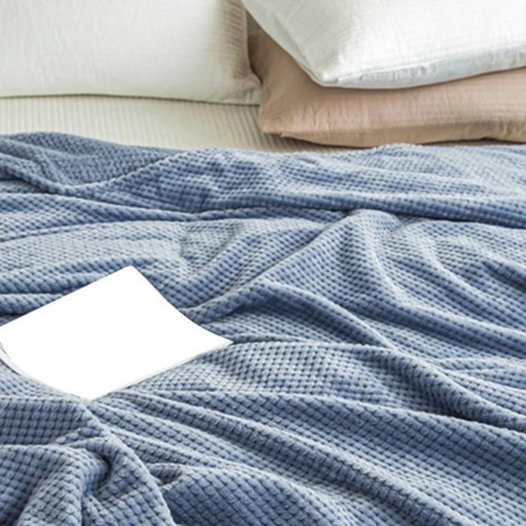 Leichte, kühlende Sommerdecke für Sofa oder Büro – einzigartige, erfrischende Decke für ein Nickerchen