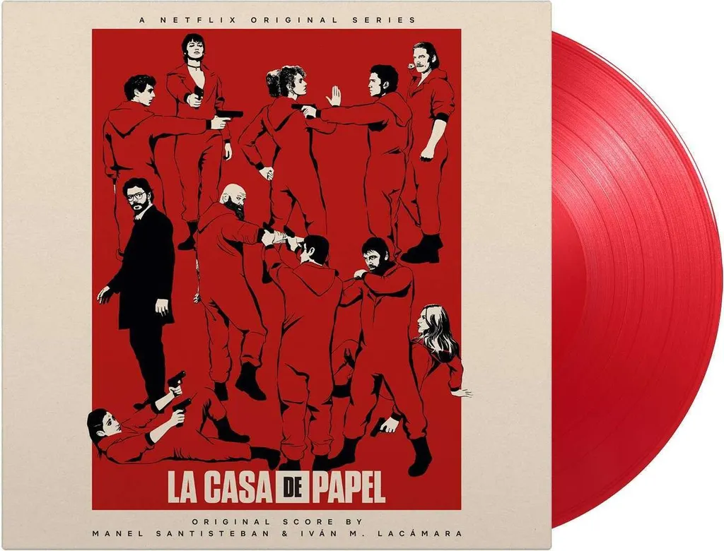 Bande Originale La Casa De Papel Vinyle Rouge Édition Numérotée LP
