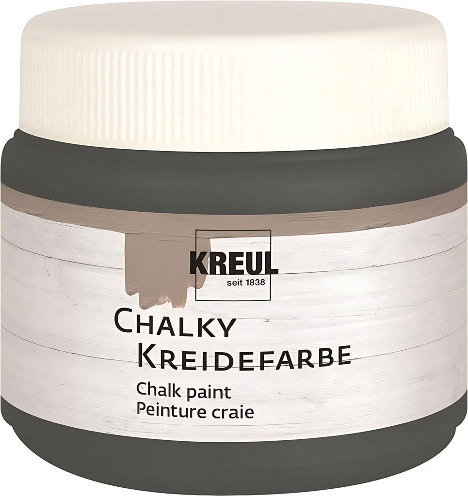 KREUL Kreidefarbe Chalky Volcanic Grey 150 ml Image du produit 