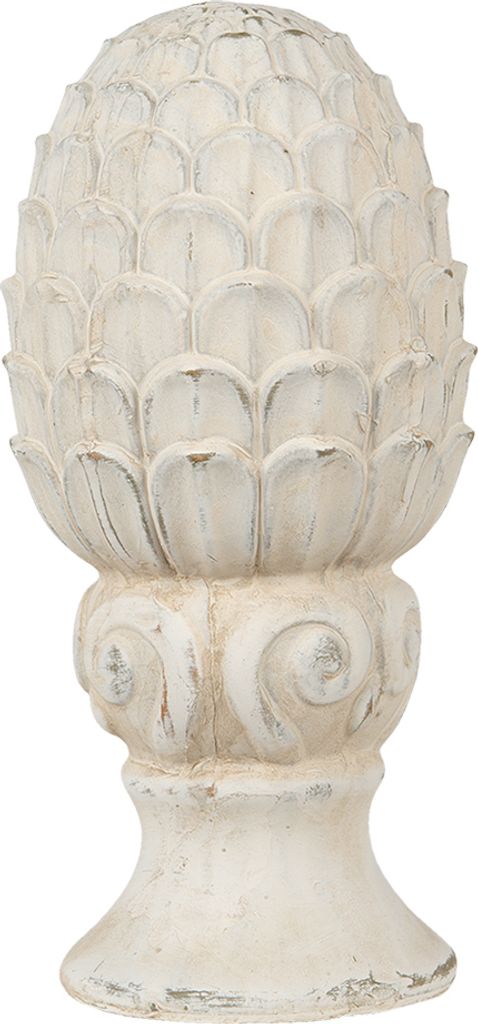 Clayre & Eef Figurka z jedlového kužele Ø 14x29 cm Béžový Obrázek produktu 