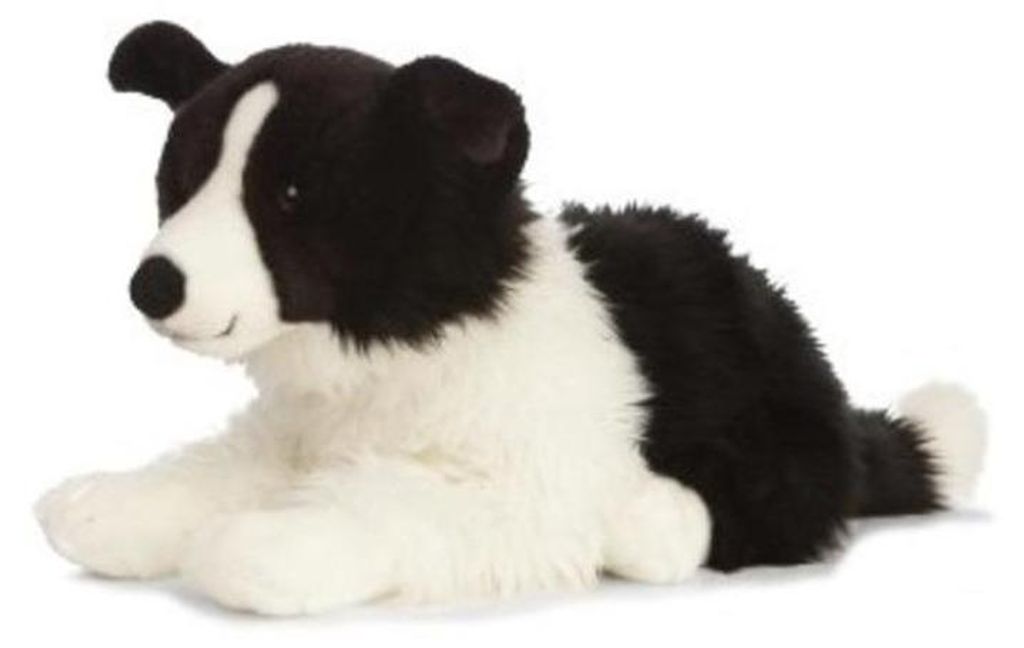 Living Nature Kuscheltier Border Collie Plüschhund 60 cm