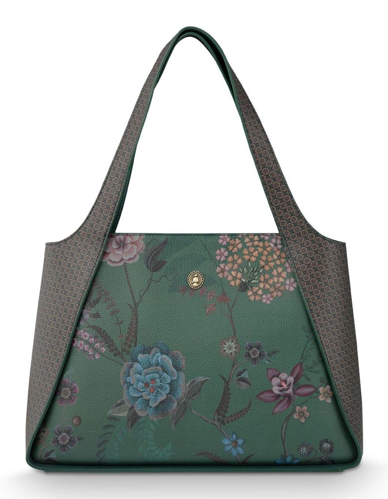 Pip Studio Schultertasche Filou Shoulderbag Green tannengrün