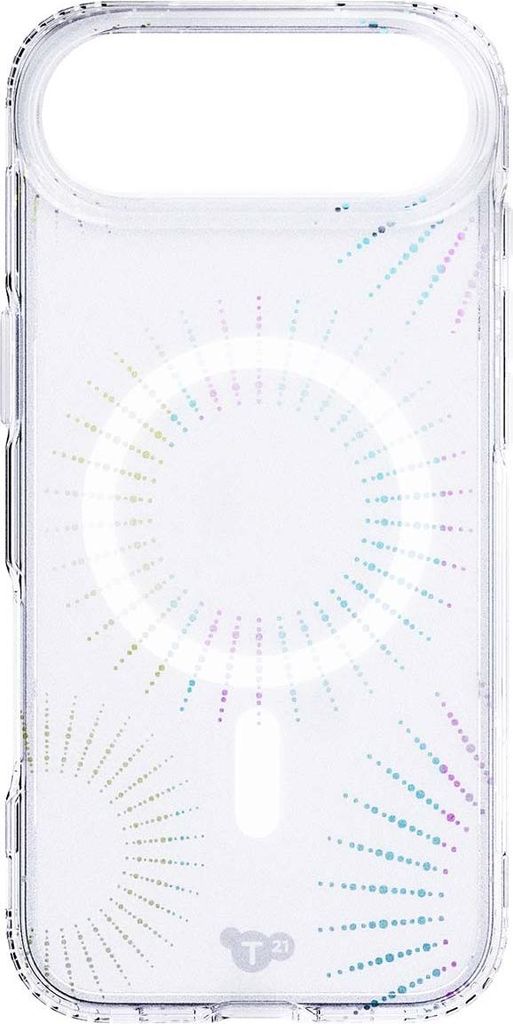 Tech21, EvoSparkle MagSafe Hülle iPhone Air Lunar stoßfest, Transparent