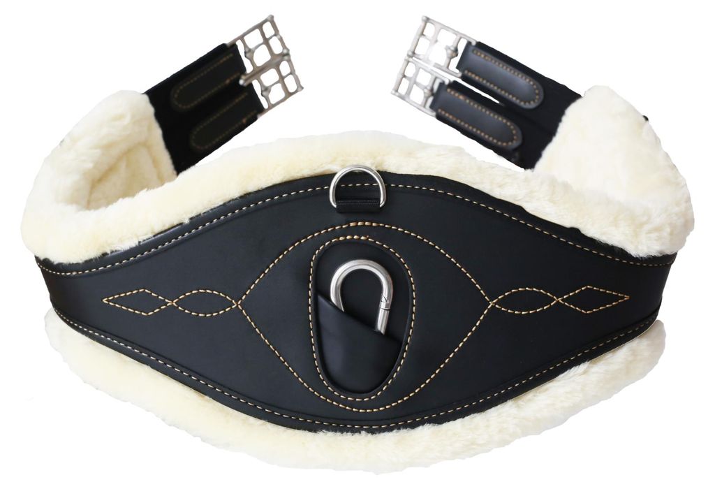 Kentucky Horsewear dlouhý anatomický podbřišník s umělou Obrázek produktu 