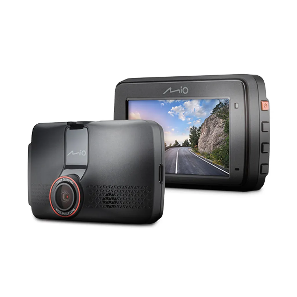 Dashcam WiFi MIO MiVue 802 Quad HD 2.5K avec Batterie et Câble USB