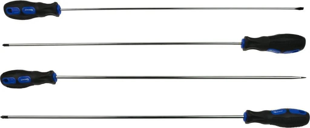 Set Cacciaviti GEKO Allungati 450mm G30588 | Ideale Registrazione Fari