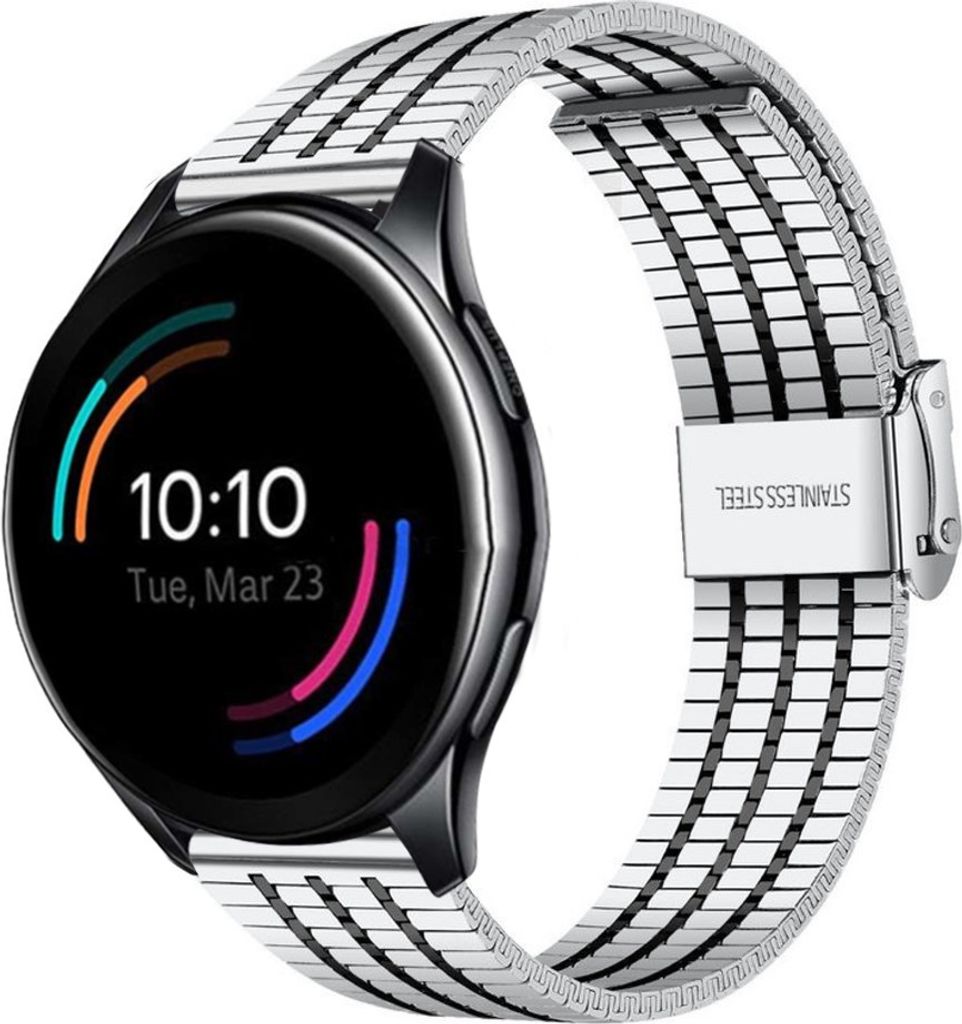 Strap it - Stahlarmband - Kompatibel mit OnePlus Watch Produktbild 