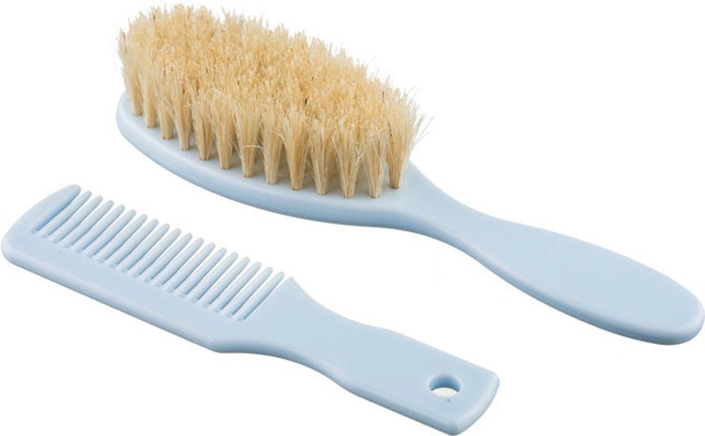 Akuku spazzola per bambini in setole naturali con pettine Immagine del prodotto 