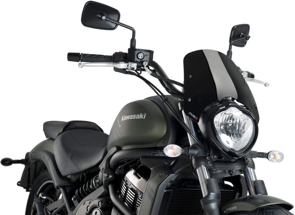 PUIG 3175N New Generation Sport passend fuer KAWASAKI VULCAN S Schwarz