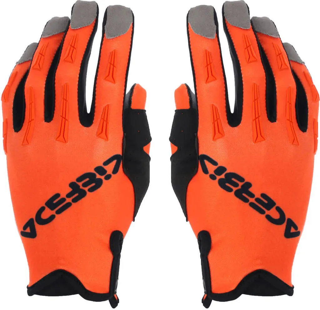 Gants MX Acerbis X-P 2.0 avec Paume monocouche et Grip Silicone S