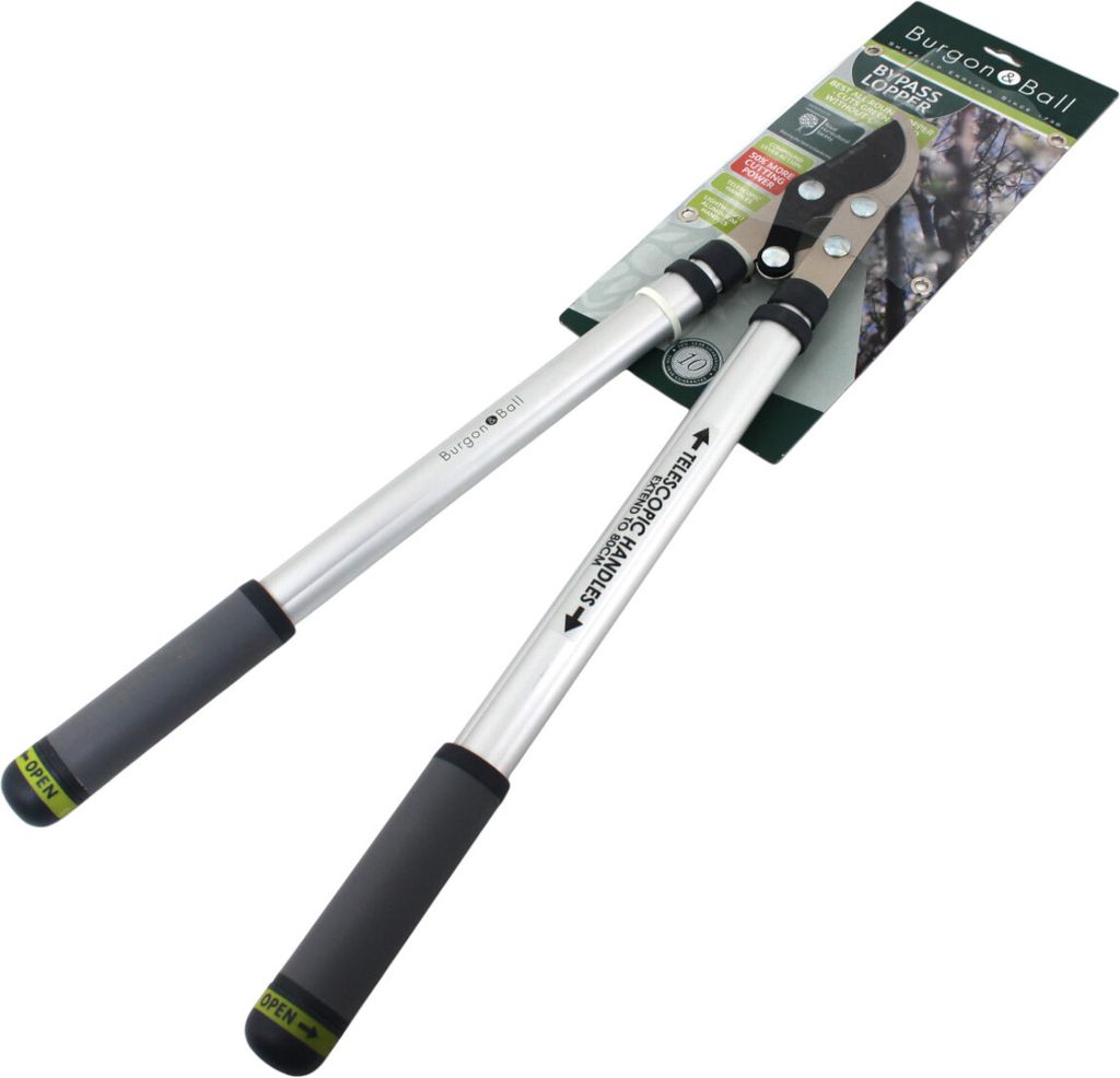 Burgon & Ball Teleskopischer Bypass Astschneider Astschere 64 - 97 cm