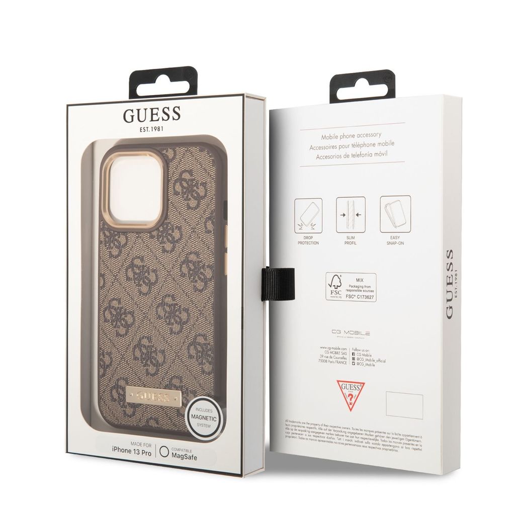 Guess, Magsafe Casepoliuretan 4G Metal Plate Apple iPhone Zdjęcie produktu 
