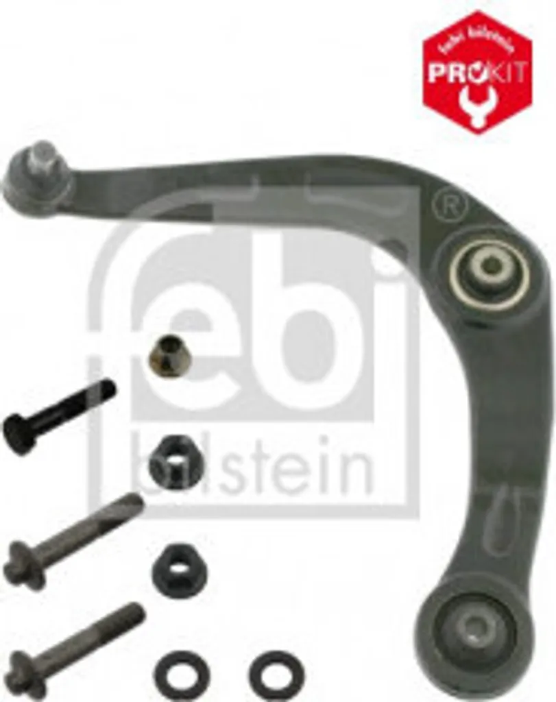 Bras de suspension avant Febi 40751 robuste pour 206 SW et 206 Berline
