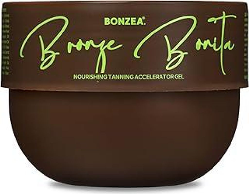 BONZEA Bronze Bonita - nährendes Bräunungsbeschleuniger Gel - Bräunungscreme für Sonne & Solarium ohne Selbstbräuner - Wasserfest - VEGAN - Ul...