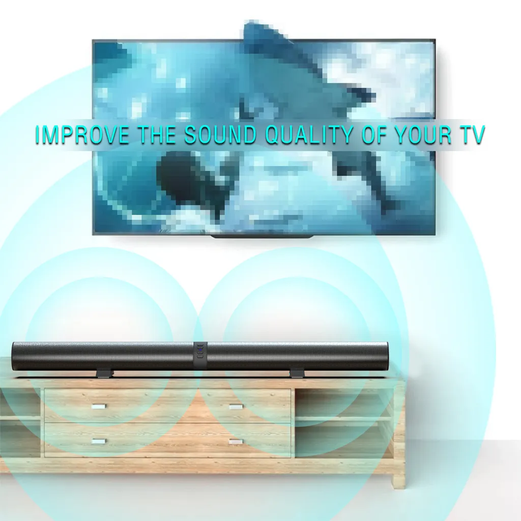 Enceinte PC Bluetooth à champ tridimensionnel et barrage sonore - 15