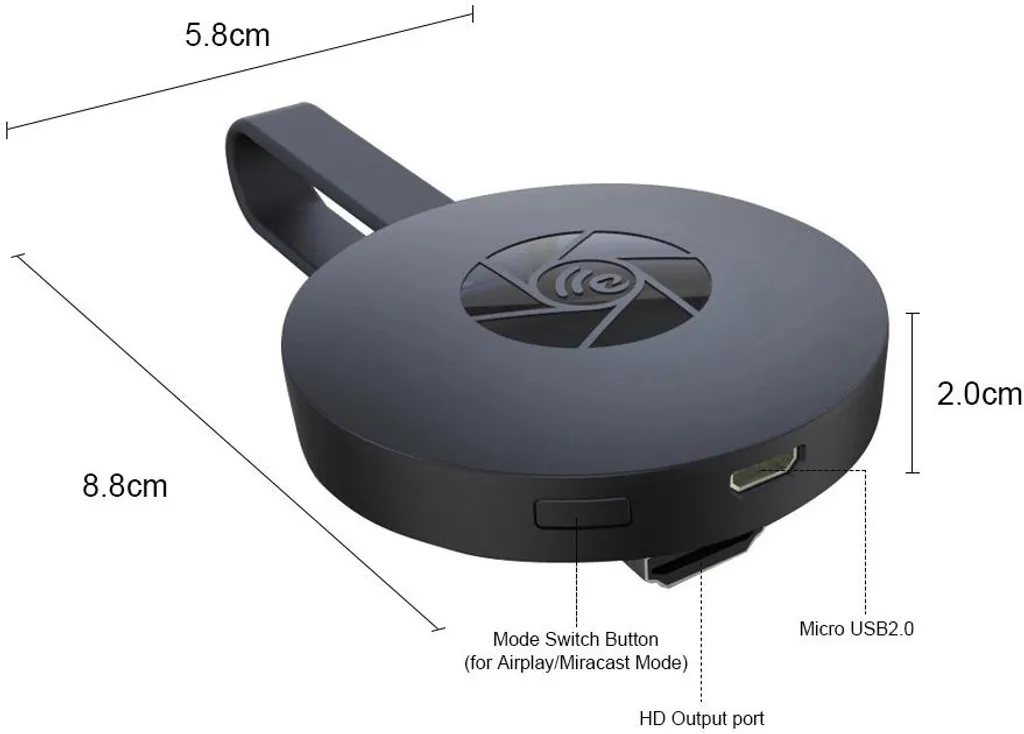 INF Multimedia Streamer Stick 1080p - Streaming Full HD Nero Performance - 2