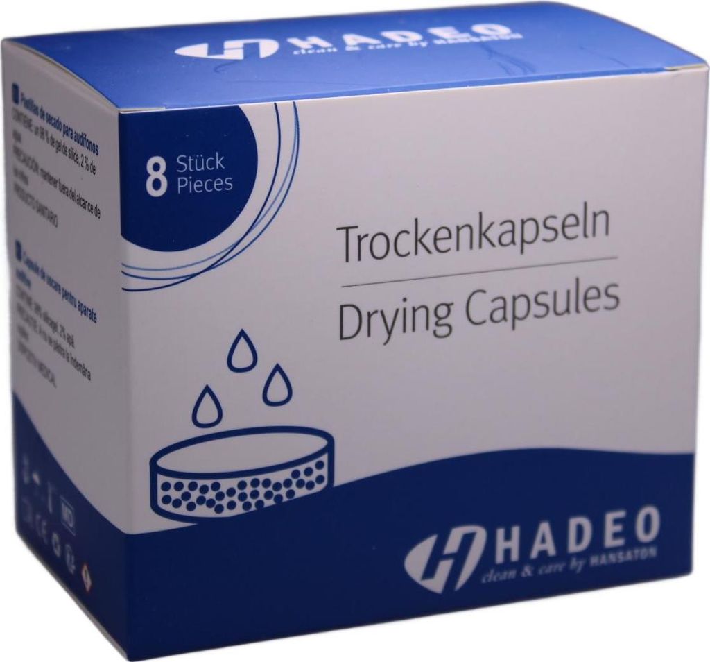 Sušící kapsle pro sluchadla od Hadeo Obrázek produktu 