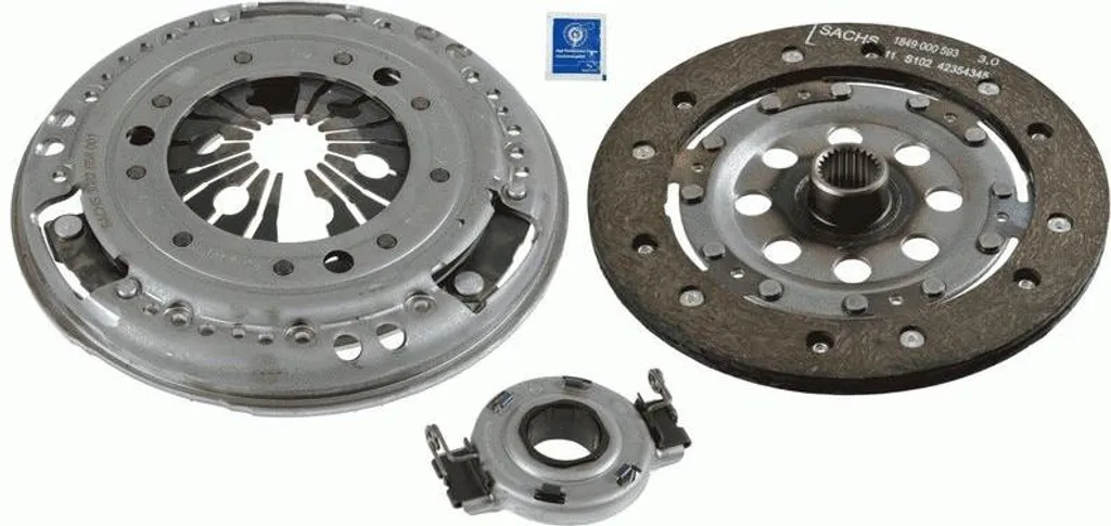 Kit d'embrayage haute performance SACHS 3000 777 001 - Fiabilité OE garantie