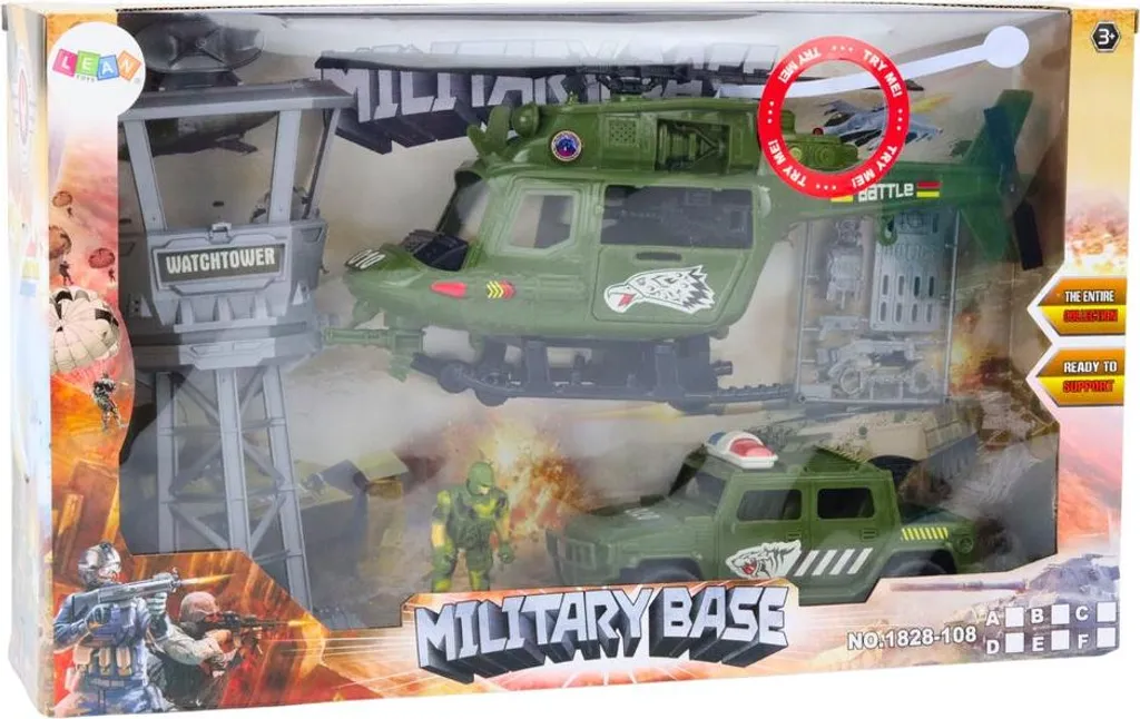 Hélicoptère et base militaire : le jouet robuste contre l'ennui - 6