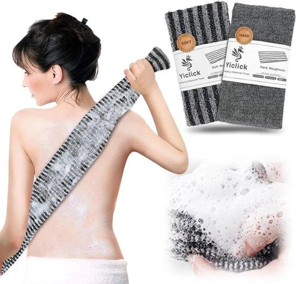 Adieu peau de croco : Lot de gants exfoliants corps pour peau rugueuse
