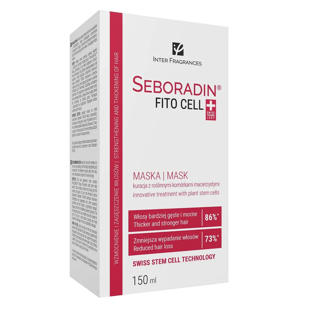 Seboradin Fitocell Maschera 150 ml - Trattamento Ricrescita e Volume