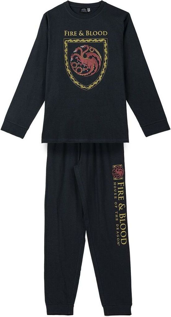 Pyjama House of Dragon noir - M Image du produit 