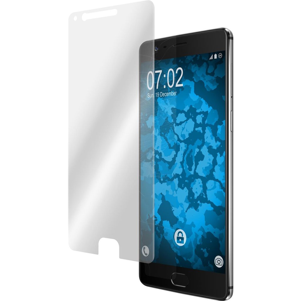 2er-Pack PhoneNatic Displayschutzfolien klar Flexible Folien kompatibel mit OnePlus 3
