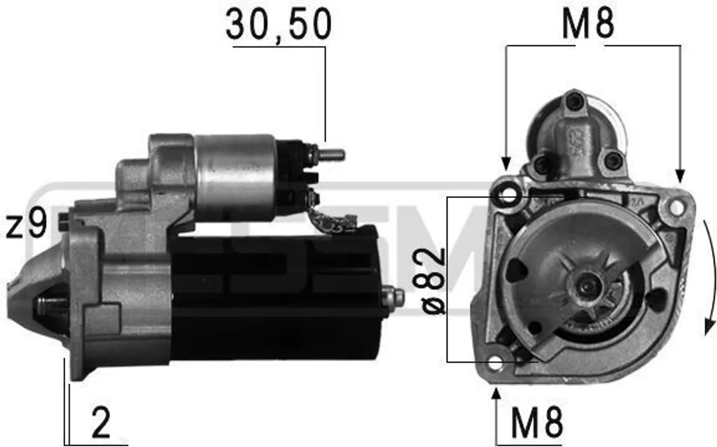 Réparer Panne Démarrage Ducato - Démarreur ERA 220610A OE 51832949