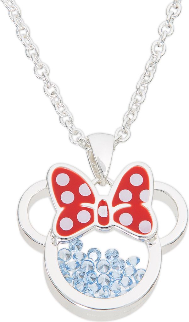 Halskette Minnie Mouse Geburtsstein Blau Unisize Disney Produktbild 