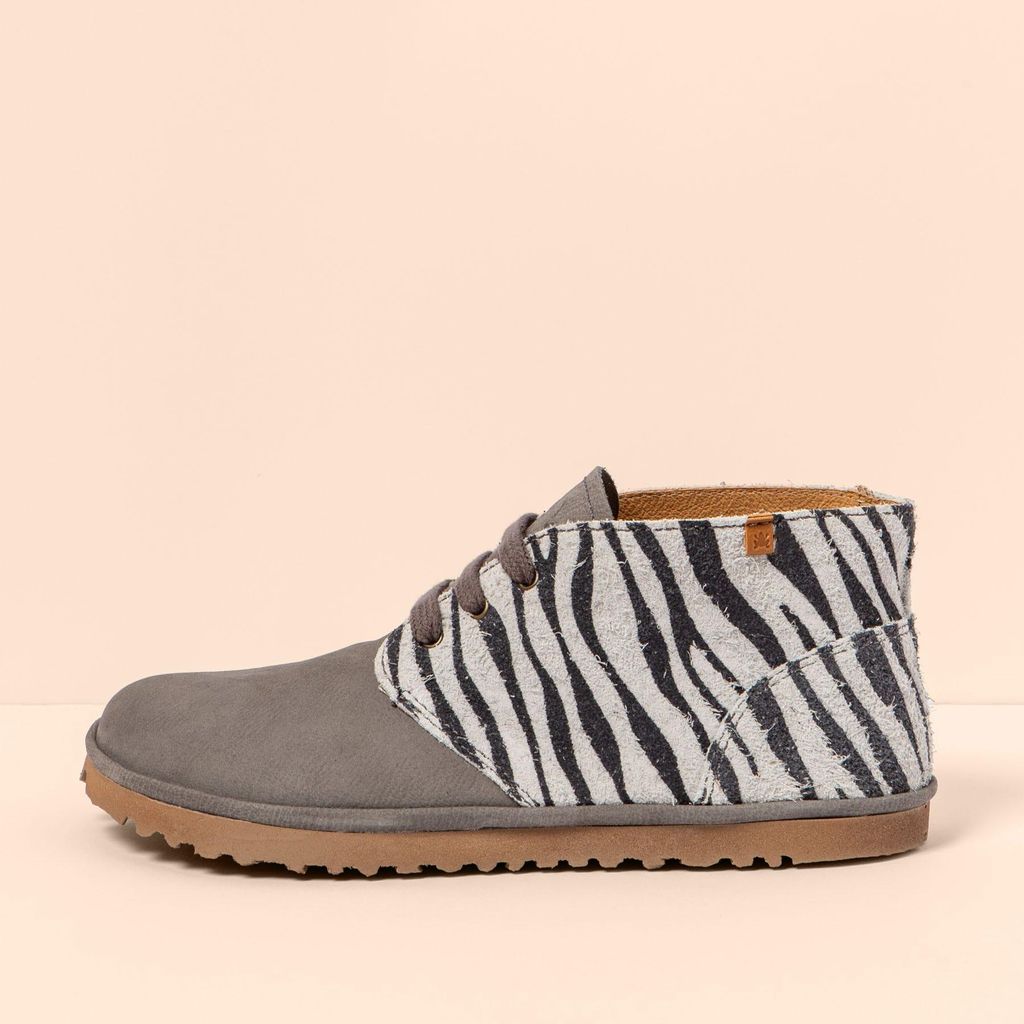 El Naturalista Schnürstiefel Damen N5374P WULF CEBRA / TRIBU Gemustert