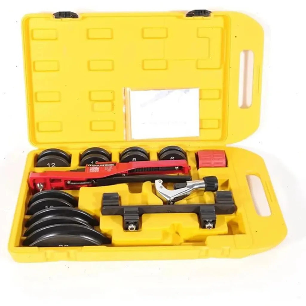 Coffret de cintrage manuel pour tubes cuivre et acier - Outil 0-90°