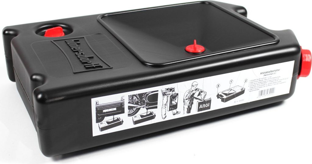 Ölwechselkanister Auffangwanne Auffangvolumen 8L Kanister Öl Wanne HÜNERSDORFF